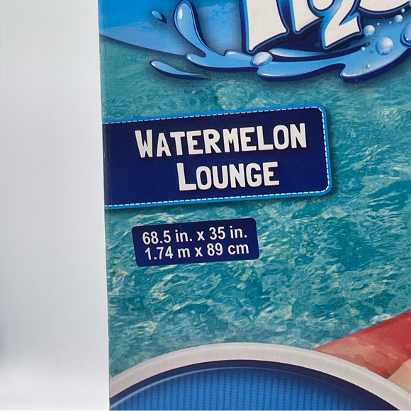 H2O Go! Watermelon Lounge Pool Float Inflatable Float large float - Picture 2 of 3